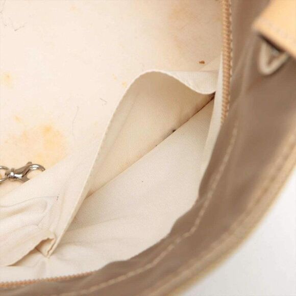 Chanel Paris Biarritz GM Coated Canvas Tote Bag Gold SilverMetal - Picture 9 of 13